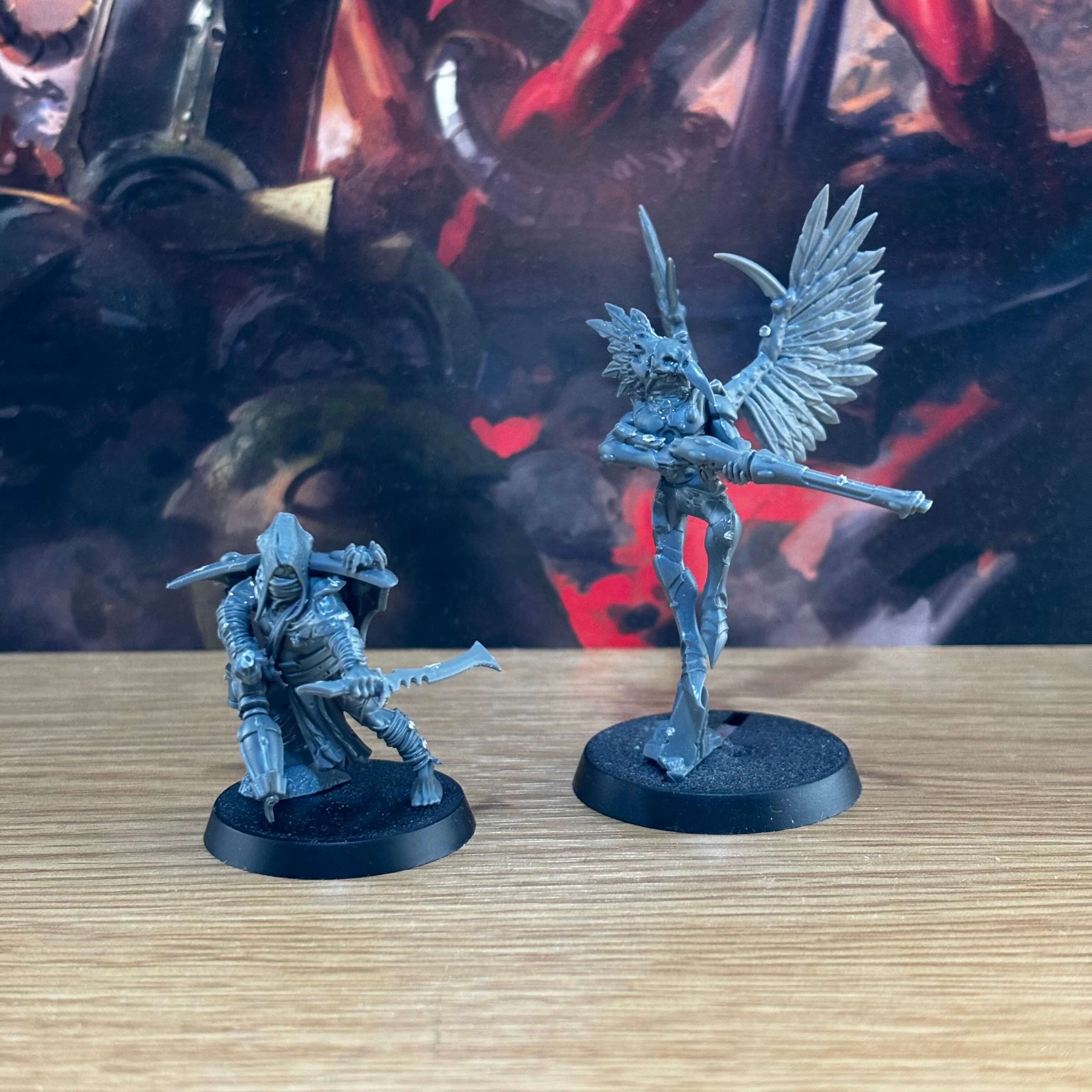 Exodite Vultures and Silken Wardens